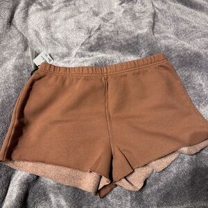 NWT Cozy Fleece 2” shorts